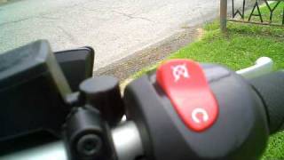 FZ6 Handlebar Mod  Close Up [upl. by Latsirhc]