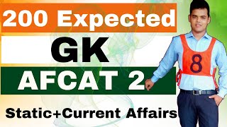 200 Expected GK MCQ for AFCAT 2 2023 [upl. by Senskell]