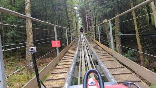 Fforest Coaster Wales full video Snowdonia [upl. by Hubing]