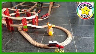 Trein Kinderfilmpje ☆ Brio Houten Speelgoed Treinbaan voor Kinderen ☆ Brio Train Toys Fun For Kids [upl. by Mcfarland]