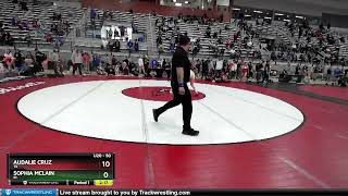 55 Lbs Quarterfinal  Amani Jones GA Vs Presley Anderson CA 997d [upl. by Noram]