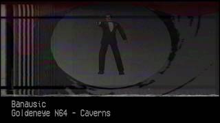 N64 Goldeneye 007 Caverns  Synthwave  Banausic [upl. by Drooff]