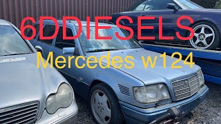 Super turbo diesel Mercedes wagon w124 with some fuel problems [upl. by Sikes]