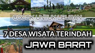 7 Desa Wisata Terindah Jawa Barat  Cocok Untuk Liburan [upl. by Viva]