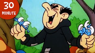 Gargamel îi prinde pe ștrumfi • 30 de minute de Ștrumfii • Ștrumfii [upl. by Deehahs948]