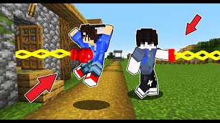 Super LONG PUNCH in Minecraft [upl. by Hinch]