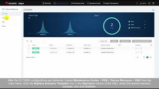 Huawei eSight PON ONU Configuration Modification [upl. by Aninat950]