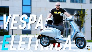 🛵 Elektrická Legenda Jak jezdí VESPA ELETTRICA 4K [upl. by Arndt977]