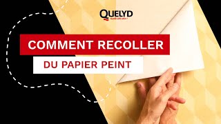 Comment recoller du papier peint [upl. by Jobi]