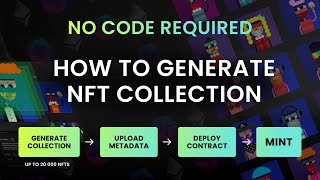 How To Generate NFT Collection With NFTGeneratorio  Live Demo [upl. by Dibbell131]