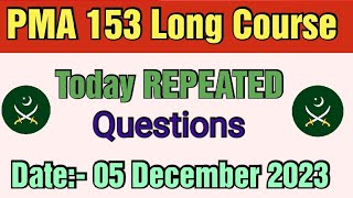 PMA Long Course 153 Today Repeated Questions  PMA LC 153 Initial Test Preparation [upl. by Ladnik]