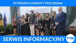 Stypendia starosty przyznane [upl. by Zeuqram575]