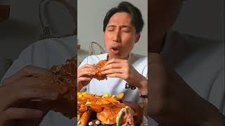 6KG Fried Tandoori Chicken Sandwich Challenge foodchallenge [upl. by Lexis]