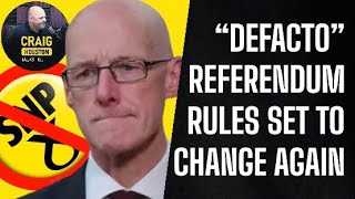 What’s John Swinney going to do about “defacto” referendum at Westminster Election [upl. by Yot]