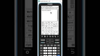 Das Definieren von Funktionen am Casio Classpad [upl. by Leay]