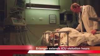 Erlanger hospital ICU visitation hours extended in Chattanooga [upl. by Hertha]