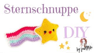 Sternschnuppe häkeln 💫Do it Yourself by justMiko [upl. by Yim453]