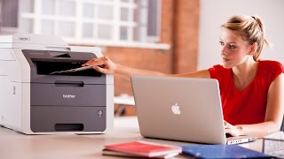 DCP9020CDW  Compacte en draadloze allinone kleurenledprinter [upl. by Marrissa349]