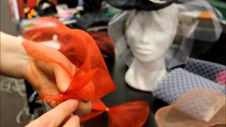 How To Make A Rose Bud With Crinoline [upl. by Assecnirp900]