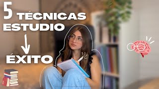 5 MÉTODOS de ESTUDIO para Mejorar tus Resultados  TIPS📚 [upl. by Hayton896]