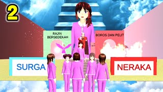 MASUK NERAKA ATAU SURGA  PENGHAKIMAN CLARA  MAMA VIVI  P2  Drama sakura school simulator [upl. by Benzel]