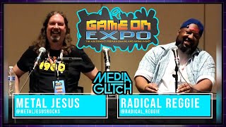 Metal Jesus Rocks and Radical Reggie panel Game on Expo 2022 [upl. by Eseilanna]