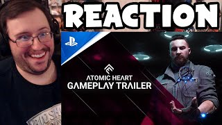 Gors quotAtomic Heartquot The Game Awards 2022 Arlekino Gameplay Trailer REACTION [upl. by Wandie387]