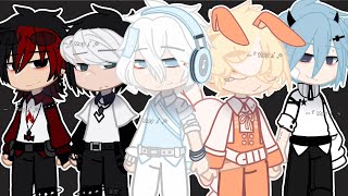 5 FREE ocs for boy  Gacha Club  Mey [upl. by Ellekim984]