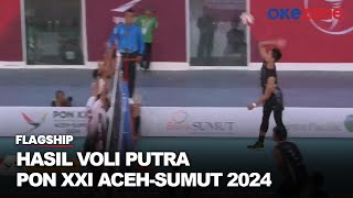 Hasil Voli Putra PON XXI AcehSumut 2024  Jateng Sikat Bali 30 [upl. by Lyj]