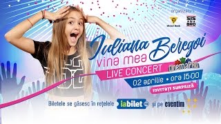 Iuliana Beregoi quot Vina Mea Live Concert quot 2 aprilie Bucuresti Cinema Pro [upl. by Turne]