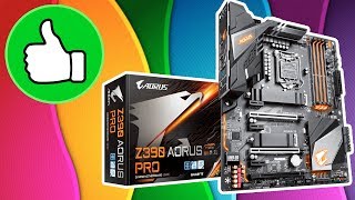 Лучшая ДОСТУПНАЯ материнская плата на z390 чипсете  ОБЗОР Z390 AORUS PRO [upl. by Leaj729]