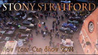 Stony Stratford New Year Car Show 2024 4K [upl. by Can]