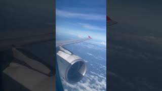 srilankatravelvlog plane view from window 🪟 journey subscribemychannel explore [upl. by Odrude926]