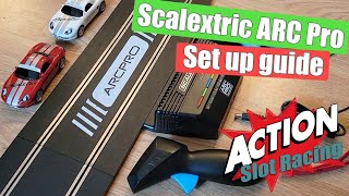 Scalextric ARC Pro set up guide [upl. by Ihn]