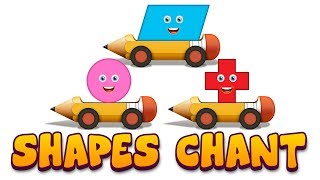 Shapes Chant  Shapes for Children  2d Shapes  Shapes Song [upl. by Nylireg]