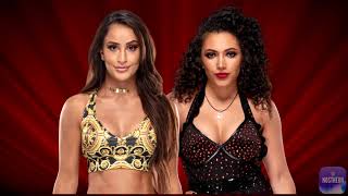 WWE Aliyah amp Vanessa Borne  quotThe Visionquot [upl. by Ardnazil]