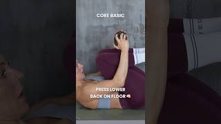 Hollow Tuck Strengthen your core and improve stability enhancing body control and posture [upl. by Nylla767]