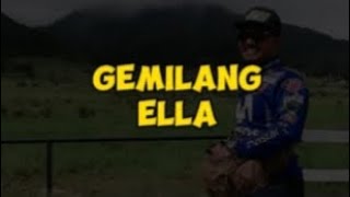 Gemilang  Ella CoverLyrics by DeDeEe1channel [upl. by Bork]