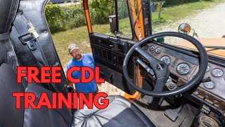 Free CDL Training For Homeless trucking [upl. by Stahl]