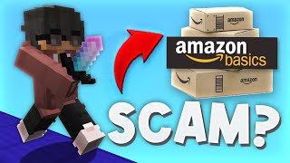 I Bought an Amazon Basics GAMING SETUP for Bedwars [upl. by Anrehs]