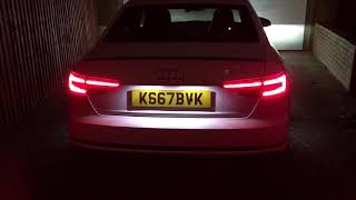 2018 Audi A4 B9 Black Edition Dynamic Indicators [upl. by Tandy237]