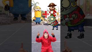 Minion  Pirate And Zombie  Cartoon animation [upl. by Naras]