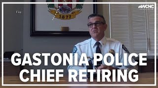 Gastonia police chief retiring [upl. by Utica]