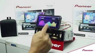 Auto Rádio Pioneer Bluetooth SPHC10BT Smartphone Receiver Som Carro  LANÇAMENTO 2019 [upl. by Anialem]