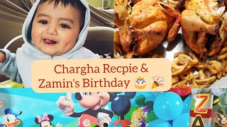 Delicious Chargha Recipe  Zamins Birthday  USAFlorida lifewithnouroz [upl. by Verbenia]