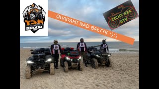 Majówka w terenie quadami nad Bałtyk 😎😎💪💪cfmoto cf1000 cf520 cf850 przygoda atv quad [upl. by Eyahc240]