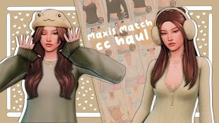 JANUARY CC HAUL  CC LINKS🧡  The Sims 4 [upl. by Ahsikan219]