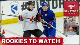 3 Players Each To Watch At Ottawa Senators 2024 NHL Rookie Tournament [upl. by Wauters]