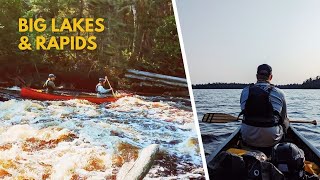 4 days Canoe Camping in Boreal Wilderness  Adventure [upl. by Tterb]