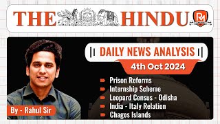 The Hindu Newspaper Analysis  4 Oct 2024  UPSC CSE [upl. by Hammer]